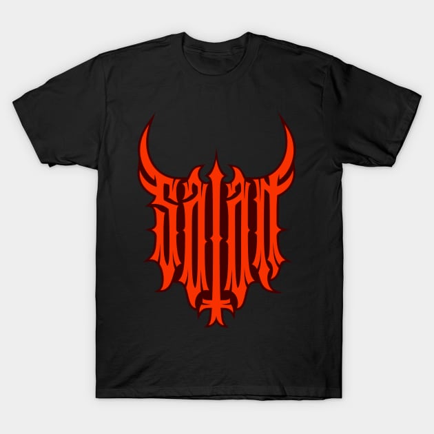 Satan T-Shirt by wiktor_ares